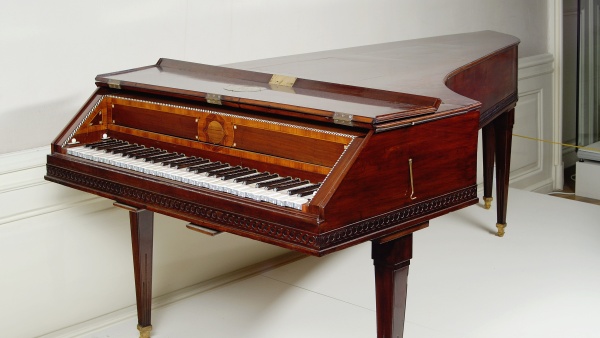 Mozart’s piano. Photo: National muzeum